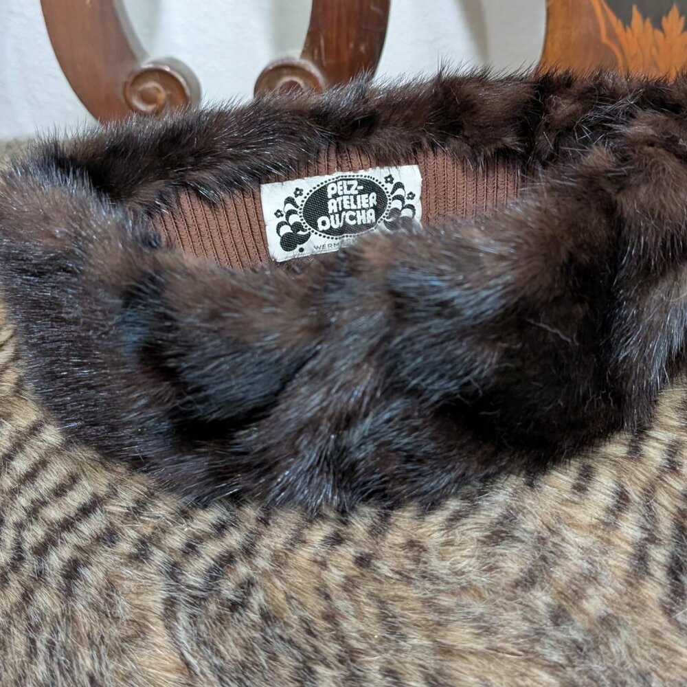 Brindle Mink Head Band From Germany